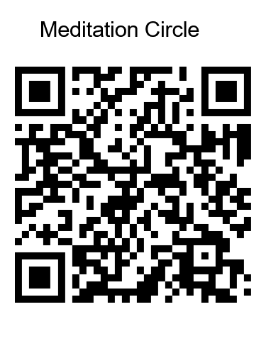 Meditation Circle8 qrcode